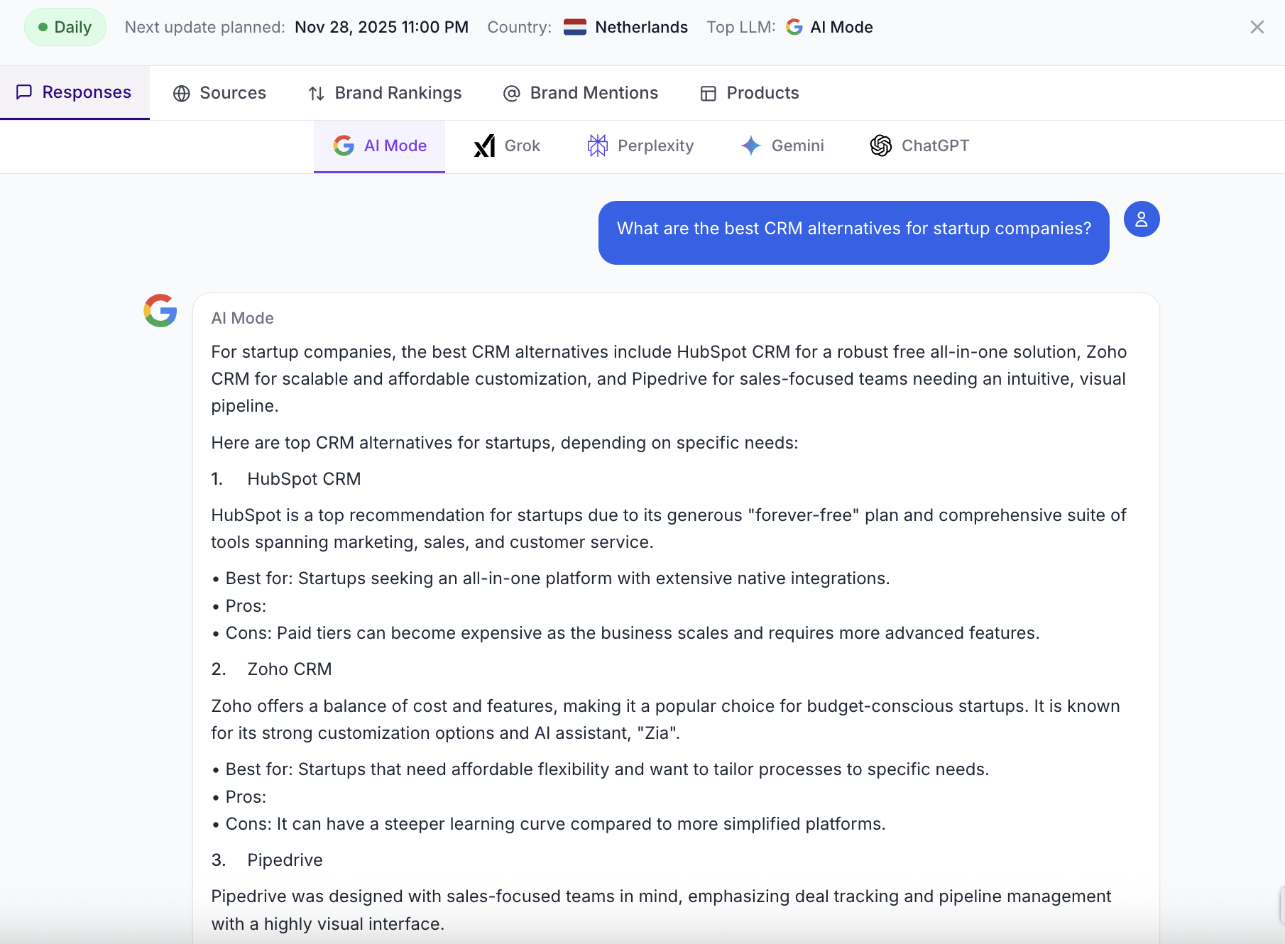 Track, analyze, and improve